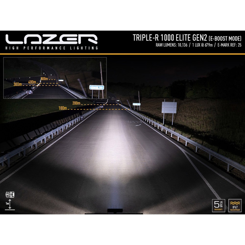 Lazer Lamps Gen 2 Triple-R 1000 Elite LED Light Bar