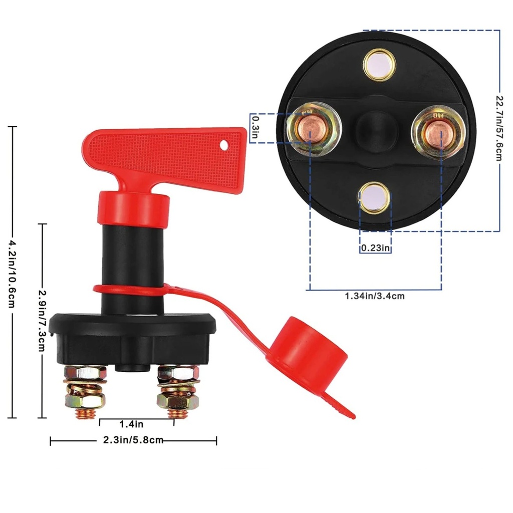 Automotive Plumbing Solutions Battery Master Isolator Switch