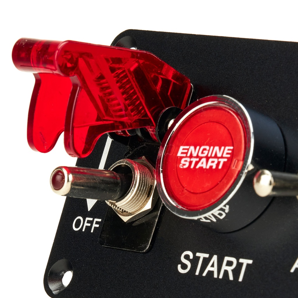 Automotive Plumbing Solutions Ignition & Starter Switch Panel - 2 Accessory Switches