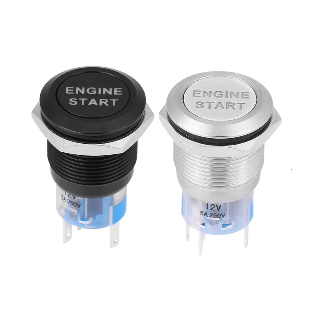 Automotive Plumbing Solutions Waterproof Engine Start Push Button Switch