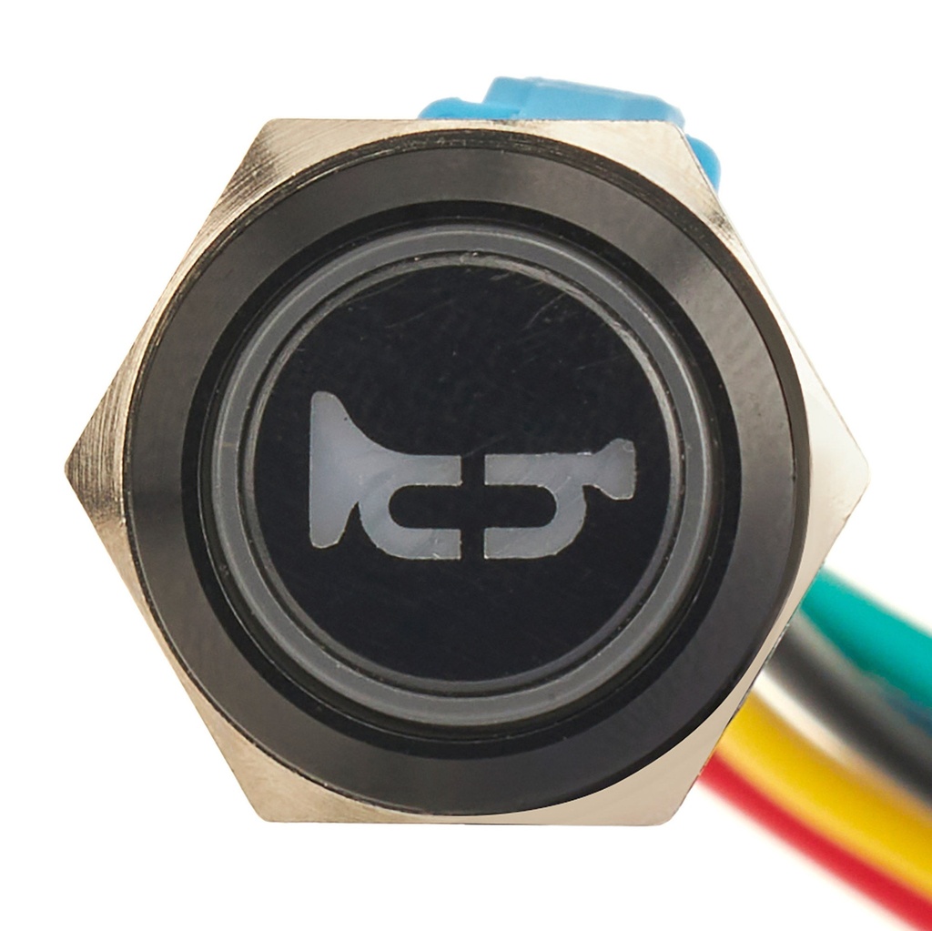 Automotive Plumbing Solutions Illuminated Metal Push Button Switch