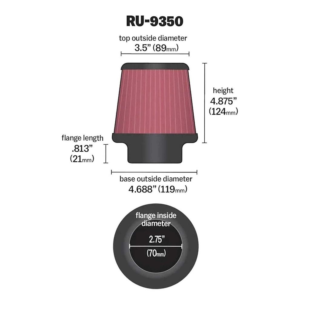 K&N Filters Performance Replacement Element