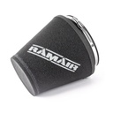 RamAir Multi-Fit Cone Air Filter With Velocity Stack & Silicone Coupler