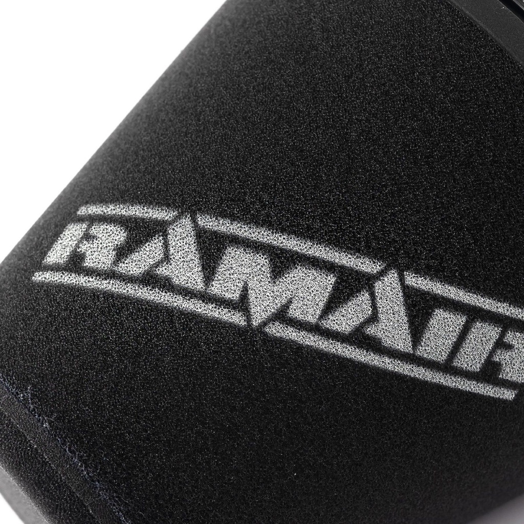 RamAir Multi-Fit Cone Air Filter With Velocity Stack & Silicone Coupler
