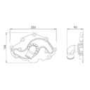 Davies Craig Ford Windsor EWP Block Adaptor