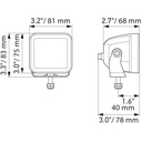 Hella Black Magic LED Cube Lamp - 3.2 Inch