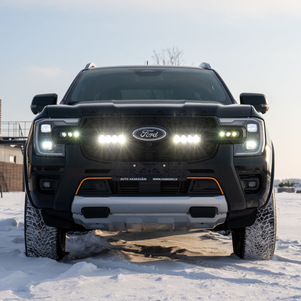Lazer Lamps Grille Integration Kit With Triple-R 750 Wide Lamps