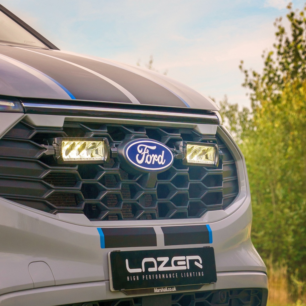 Lazer Lamps Grille Integration Kit With Gen 2 Triple-R 750 Lamps With Beacon