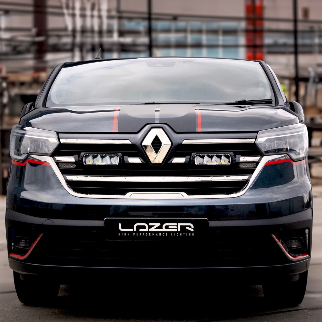 Lazer Lamps Grille Integration Kit With Gen 2 Triple-R 750 Lamps With Beacon