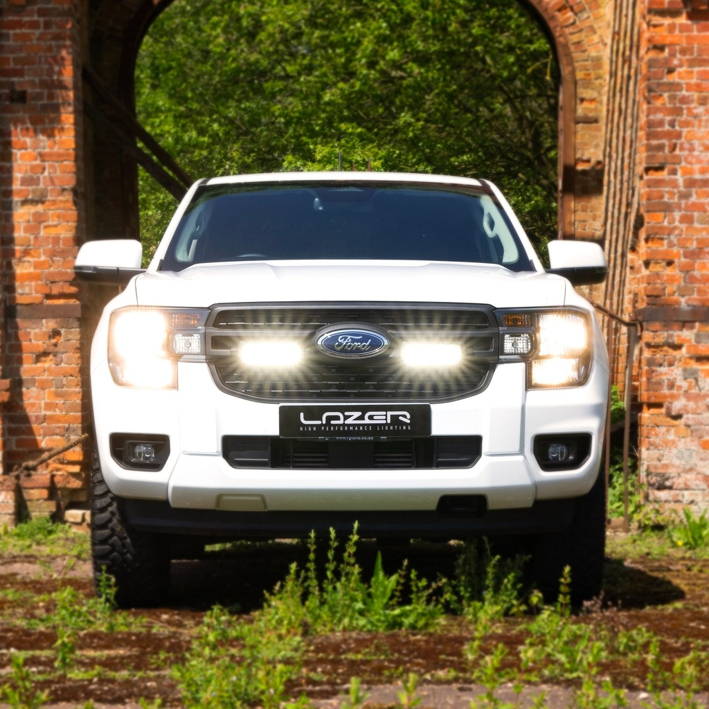 Lazer Lamps Grille Integration Kit With Gen 2 Triple-R 750 Lamps With Beacon
