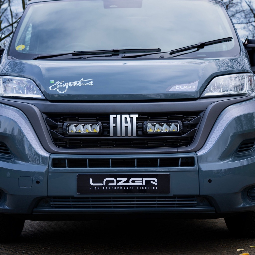 Lazer Lamps Grille Integration Kit With Gen 2 Triple-R 750 Lamps With Beacon