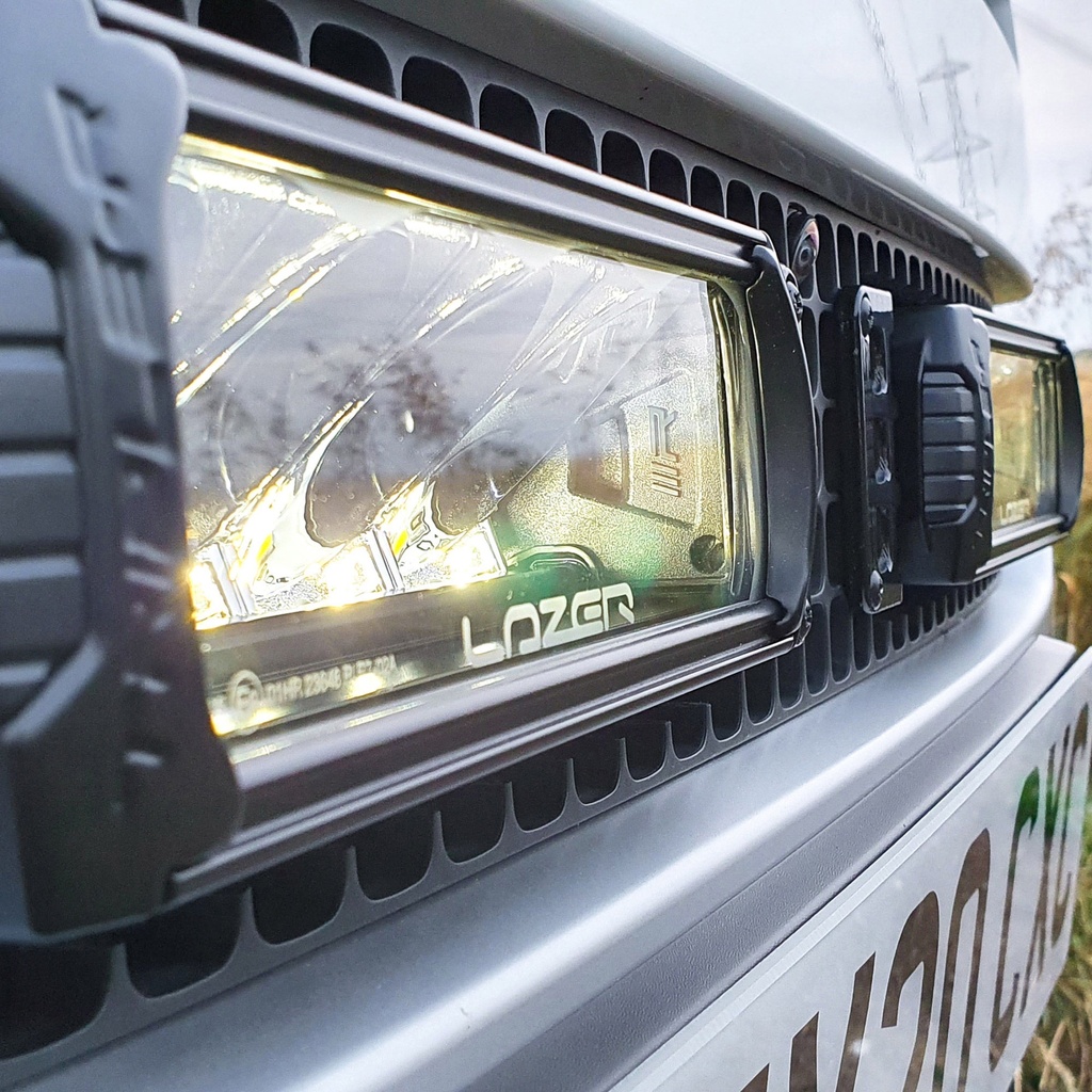 Lazer Lamps Grille Integration Kit With Gen 2 Triple-R 750 Lamps With Beacon
