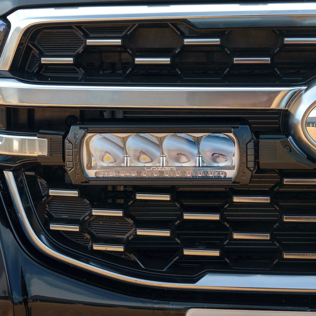 Lazer Lamps Grille Integration Kit With Gen 2 Triple-R 750 Lamps With Beacon