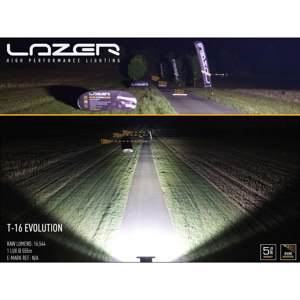 Lazer Lamps T16 Evolution Off Road LED Light Bar