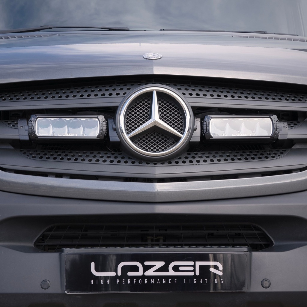 Lazer Lamps Grille Integration Kit With Triple-R 750 Wide Lamps