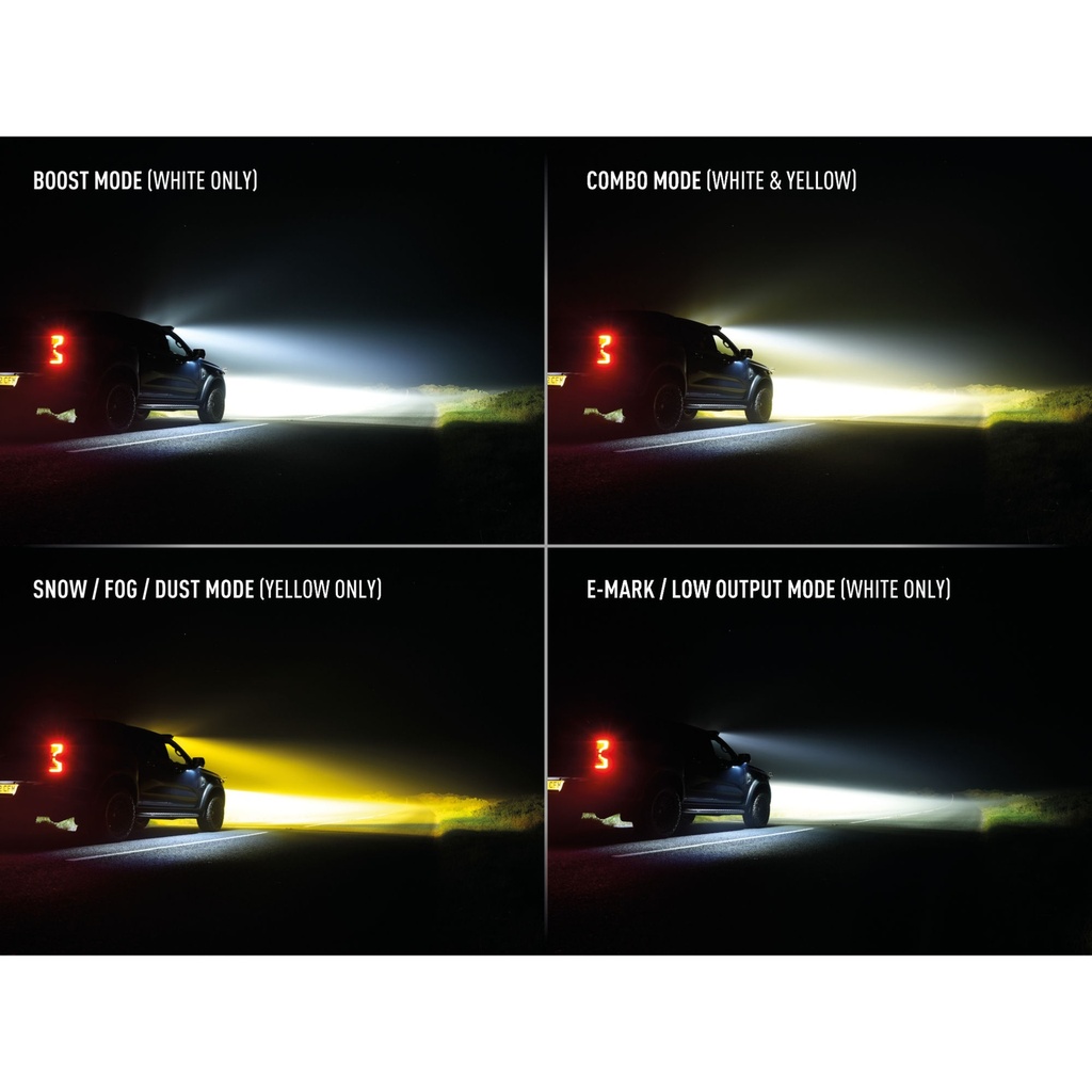 Lazer Lamps Grille Integration Kit With Gen 2 Triple-R 1250 Elite Plus Lamp