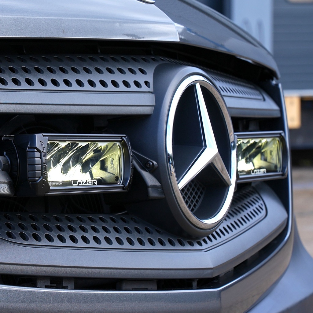 Lazer Lamps Grille Integration Kit With Gen 2 Triple-R 750 Elite Lamps