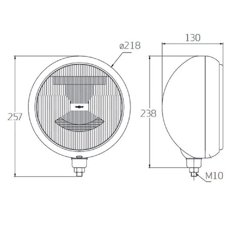 SIM 9" Drive Lamp
