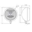 SIM 9" Drive Lamp