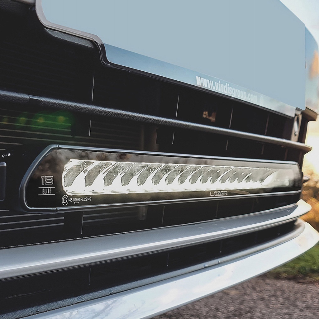 Lazer Lamps Grille Integration Kit With Linear 18 Elite Low Beam Assist Lamp