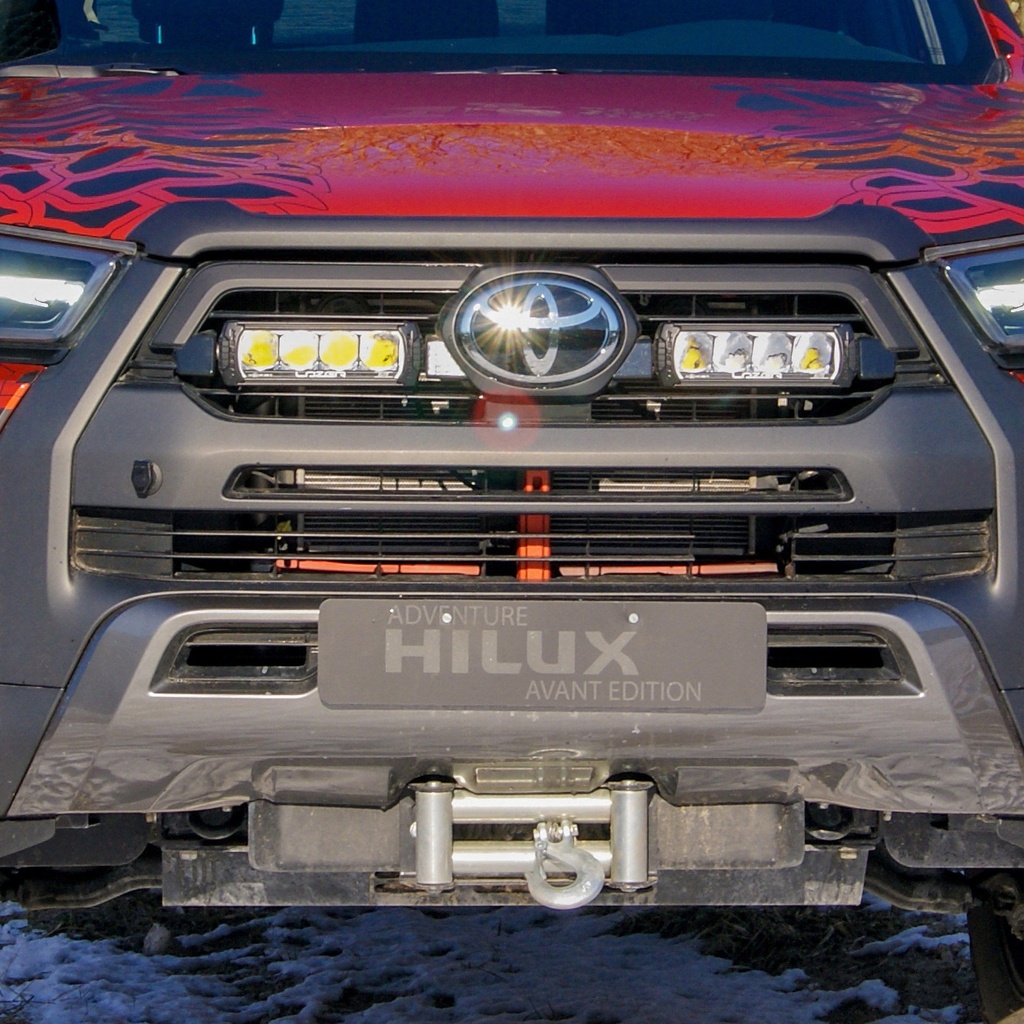 Lazer Lamps Grille Integration Kit With Gen 2 Triple-R 750 Elite Lamps