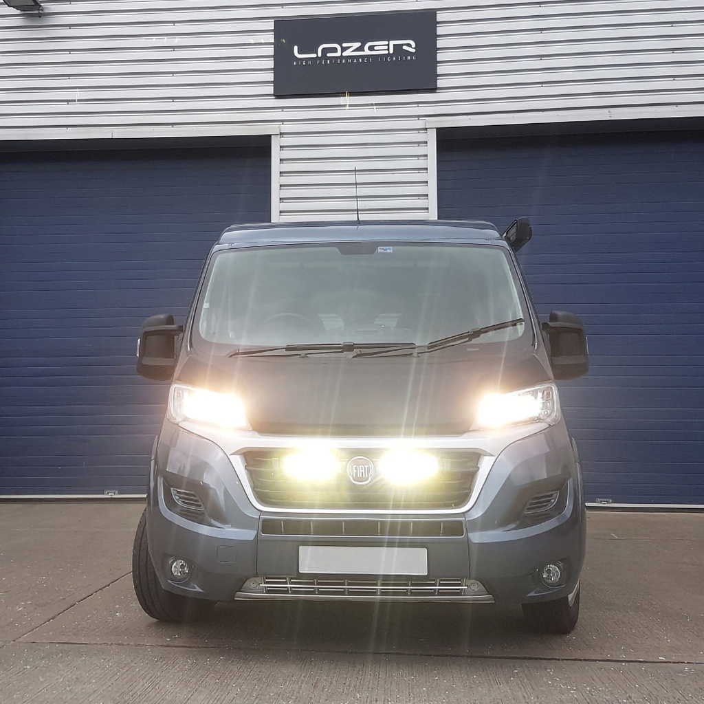 Lazer Lamps Grille Integration Kit With Gen 2 Triple-R 750 Elite Lamps
