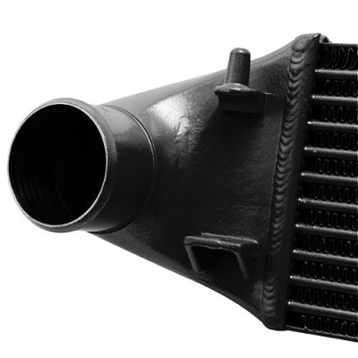 Mishimoto Performance Intercooler - Black Pipes, Black Cooler