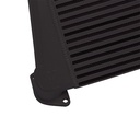 Mishimoto Top-Mount Intercooler Black Cooler - Black hoses