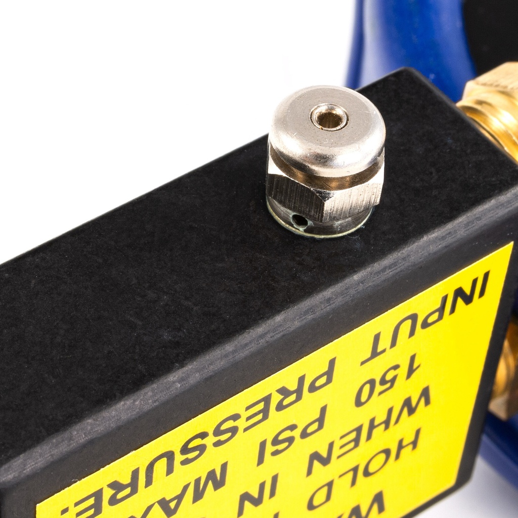 Intercomp 4 Inch Fill Bleed And Read Tyre Pressure Gauge