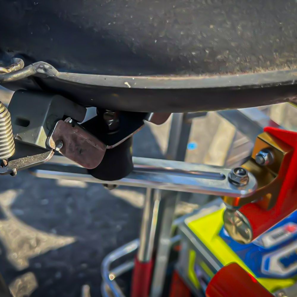 SW Motorsports Rotax Kart Lightweight Exhaust Brackets