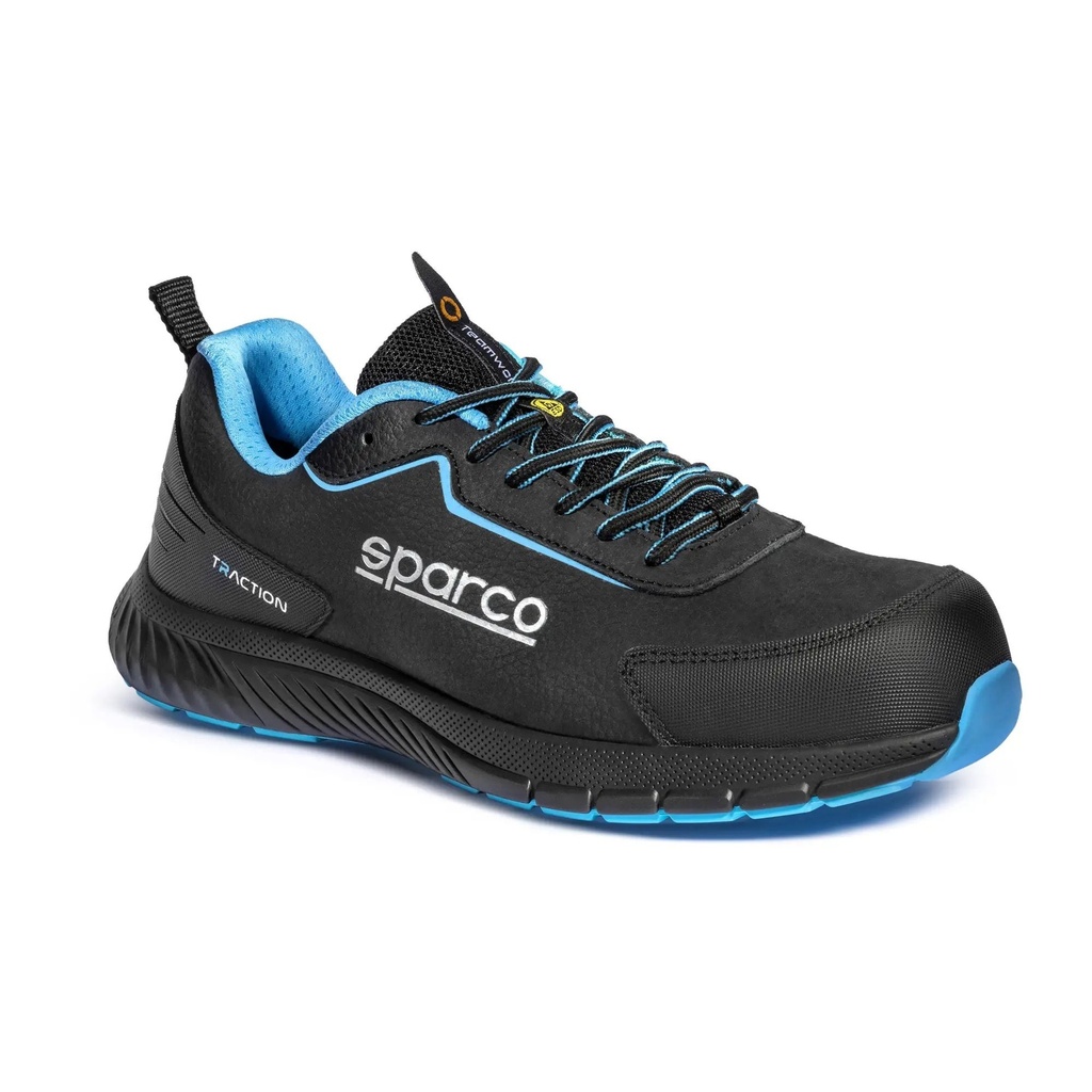 Sparco Traction Nubuck S3S ESD Safety Shoes