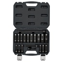 Draper Hi-Torq 1/2" Sq. Drive Metric Deep Impact Socket Set (19 Piece) - 04577