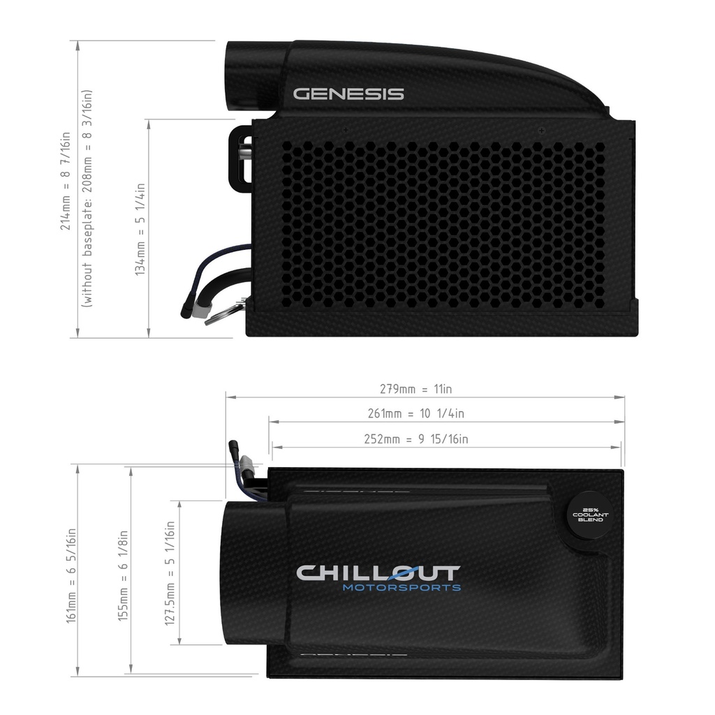 ChillOut Motorsports Genesis Advanced Driver Cooling System