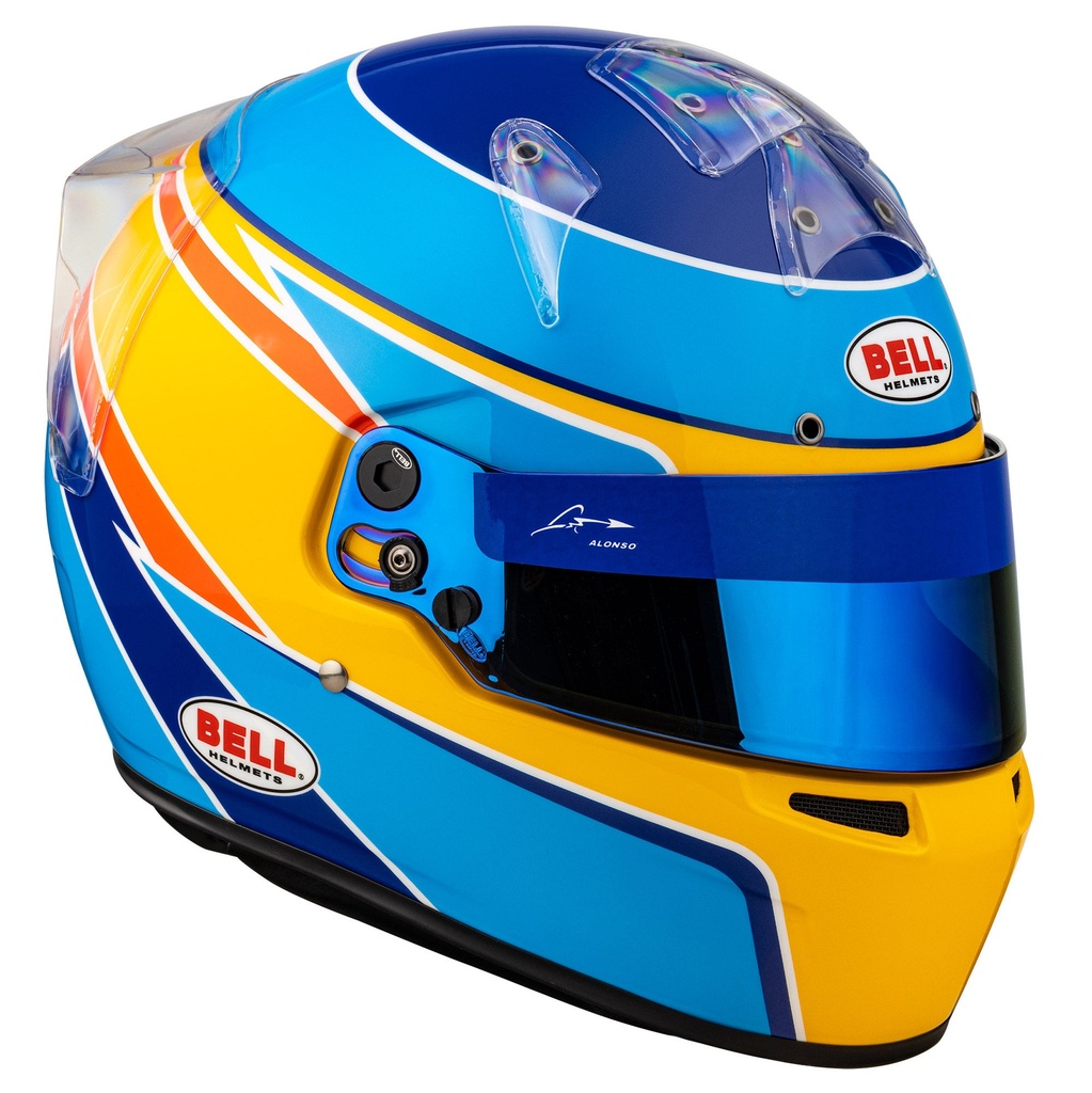 Bell KC7-CMR Kart Helmet - Fernando Alonso