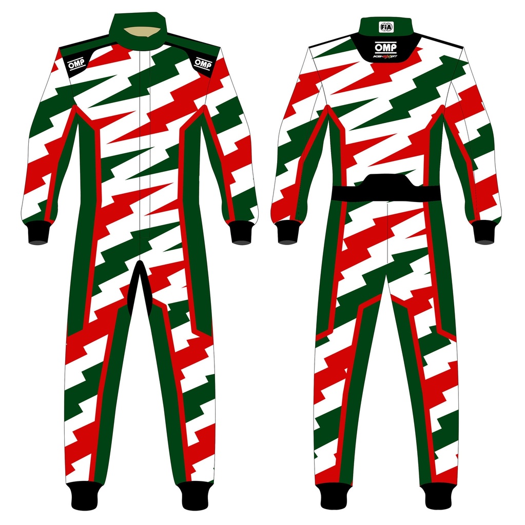 OMP KS-2X Art Custom Design Kart Suit
