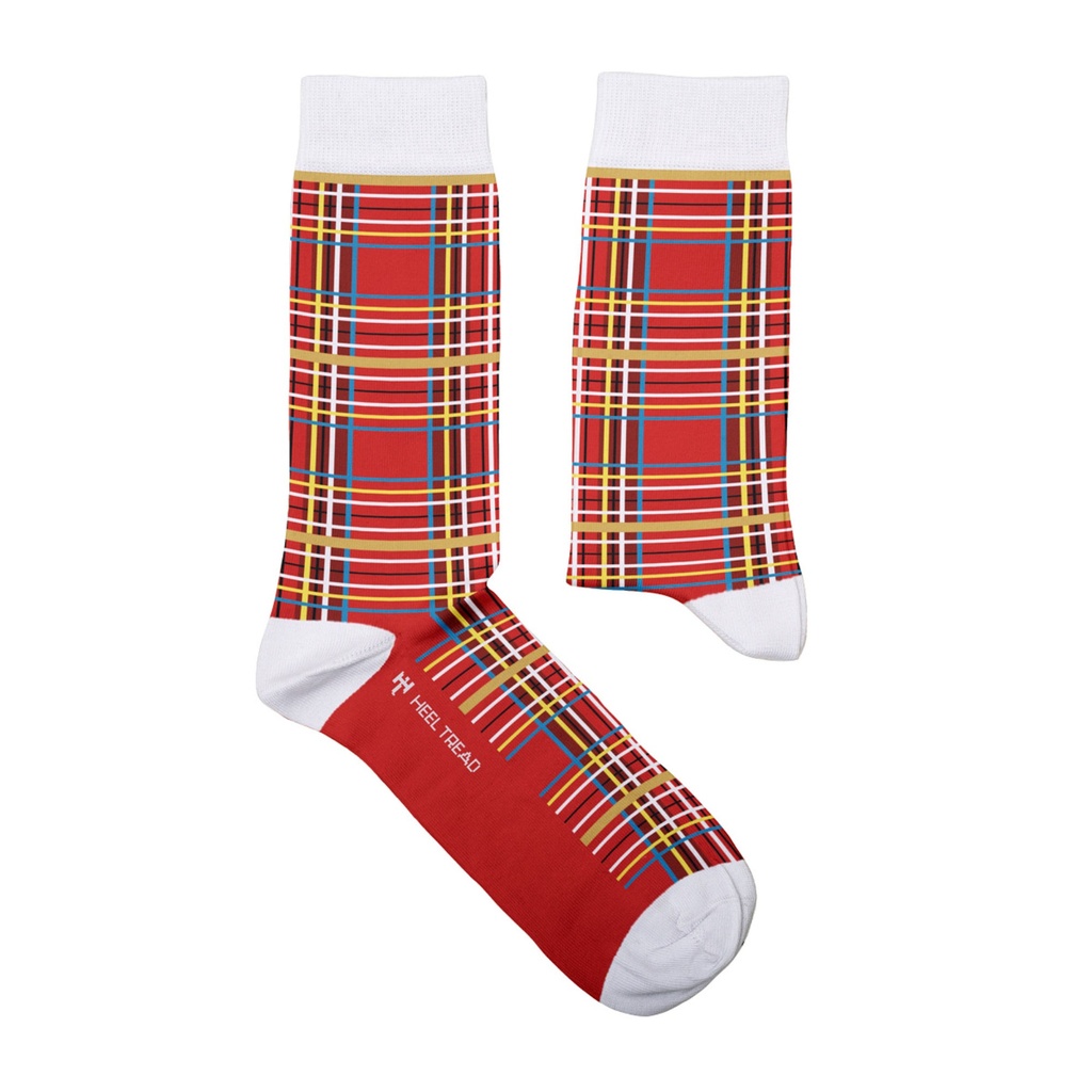 Heel Tread Automotive Icons Socks - Jackie Stewart
