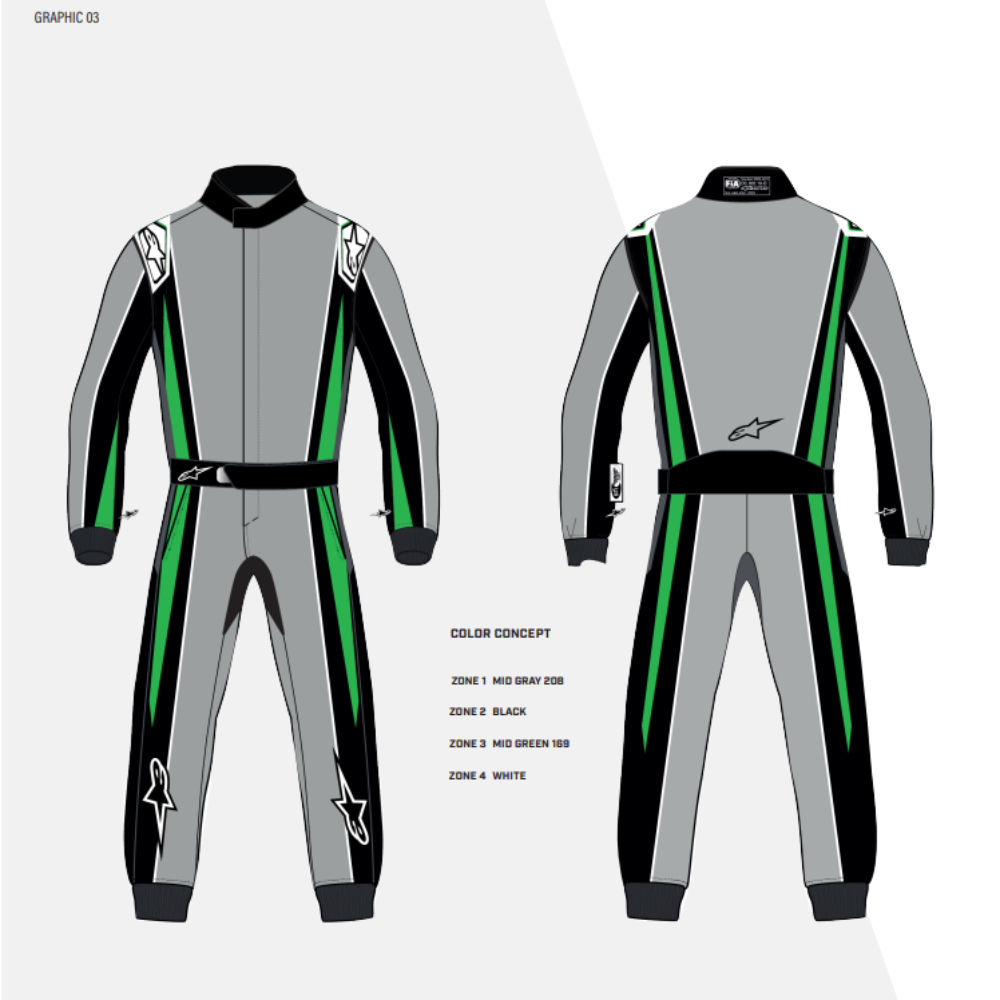 Alpinestars TechVision V3 Custom Design Race Suit