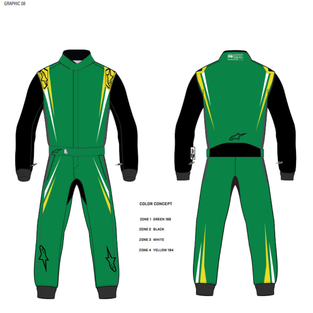Alpinestars TechVision V3 Custom Design Race Suit