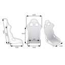 OMP TRS-E Steel Frame Seat