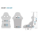 Sparco Evo / Evo L / Evo XL QRT X Water Repellent Fibreglass Seat