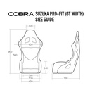 Cobra Suzuka Pro-Fit Fibreglass Seat