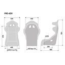 Sparco Pro ADV QRT Fibreglass Seat