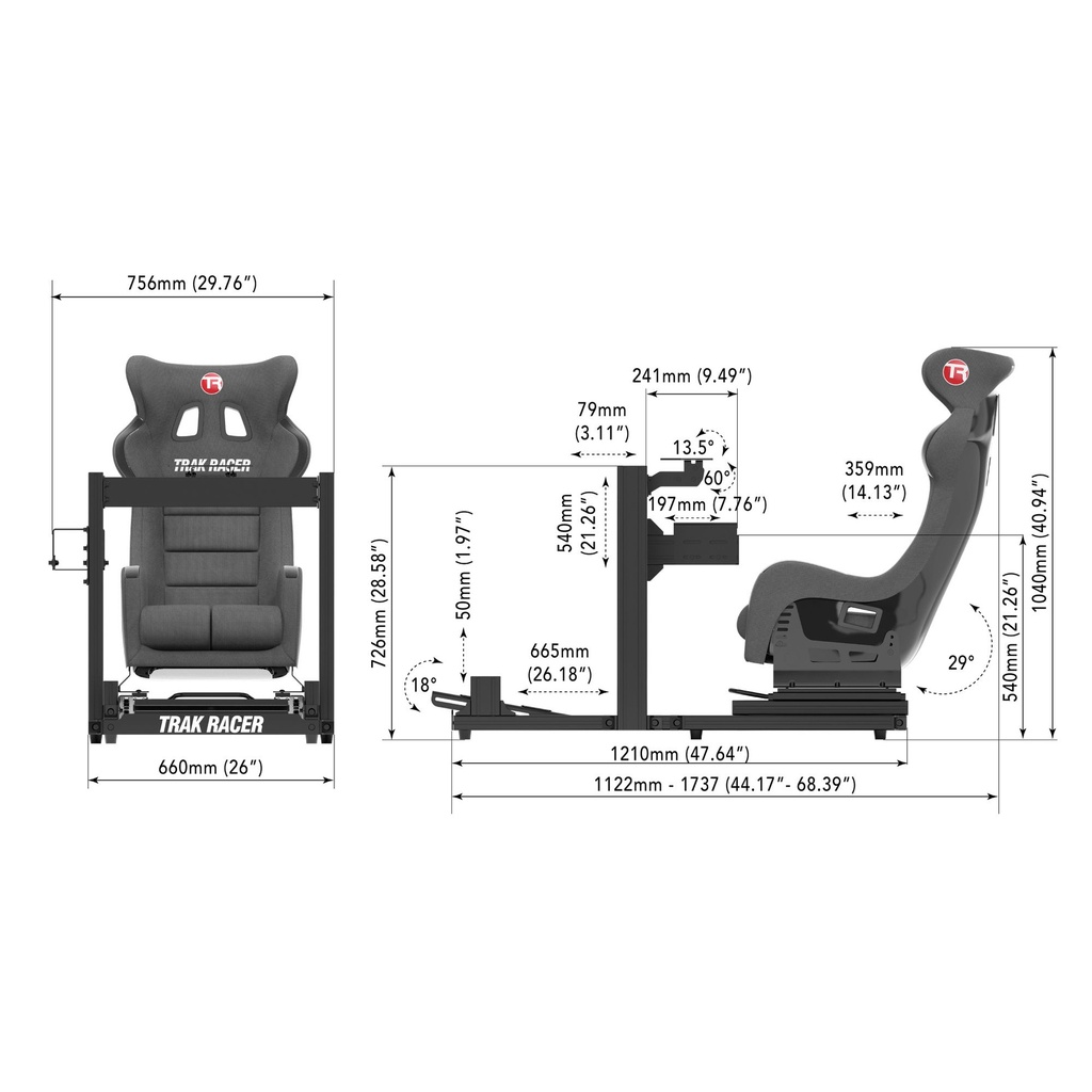 Trak Racer TR40S Racing Simulator