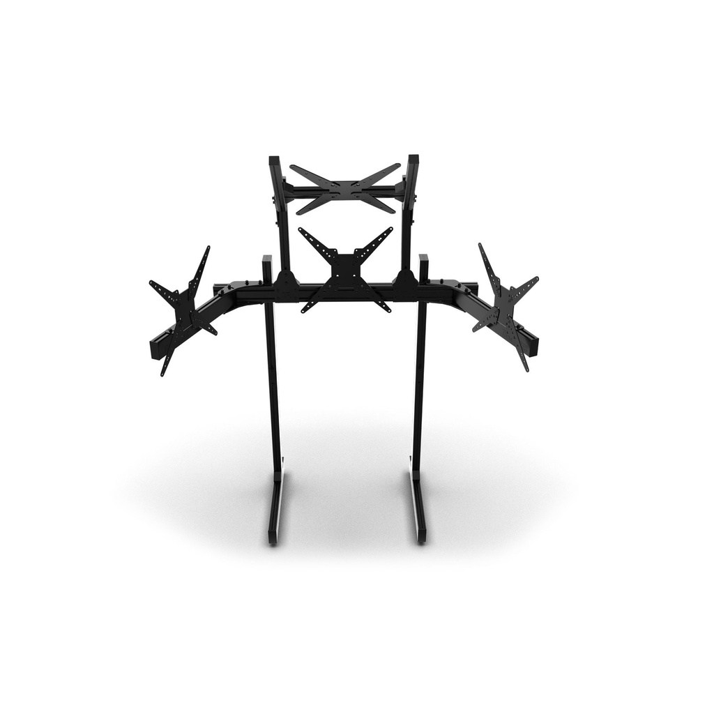 Trak Racer TR8020 Floor Mounted Quad Monitor Stand