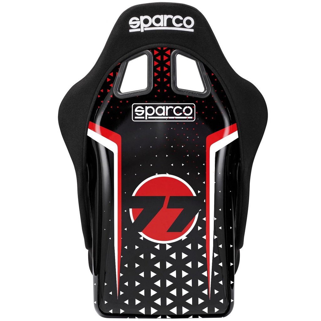 Sparco Evo QRT Fibreglass Sim Racing Seat With Custom Back Wrap