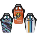 Sparco Evo QRT Fibreglass Sim Racing Seat With Custom Back Wrap