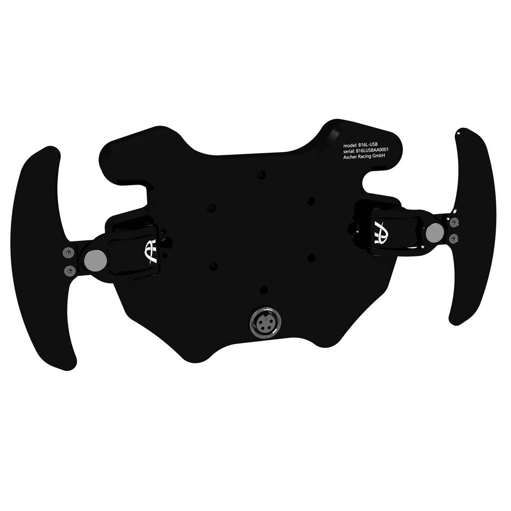 Ascher Racing B16L-USB Button Box / Steering Wheel Plate - USB