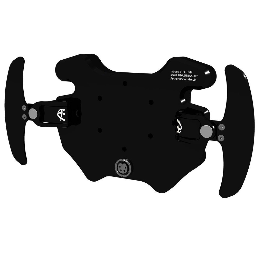 Ascher Racing B16L-USB Button Box / Steering Wheel Plate - USB