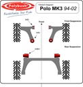 Polybush Rear - Beam Axle To Chassis Bush (44BH)