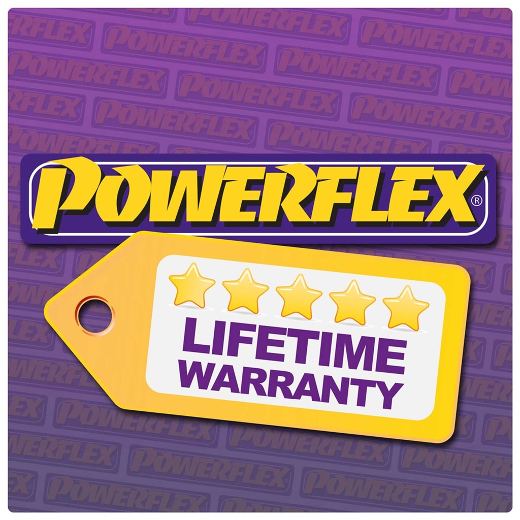 Powerflex Pack Of 2 Black Series Rear Lower Arm Outer Bushes
